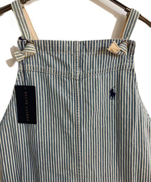 RALPH LAUREN（ラルフローレン）RALPH LAUREN (ラルフローレン) フレッシュポンドストライプエプロン インディゴ サイズ:FREE 未使用品の古着・服飾アイテム