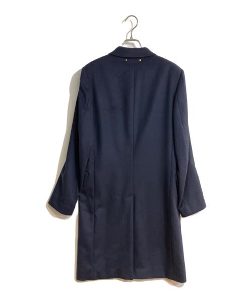 PAUL SMITH（ポールスミス）PAUL SMITH (ポールスミス) CASHMERE SINGLE CHESTER COAT/カシミヤ シングル チェスターコート ネイビー サイズ:Mの古着・服飾アイテム