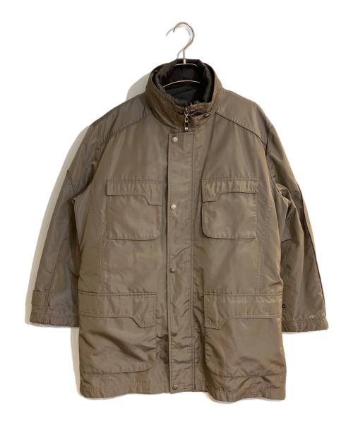 LANVIN COLLECTION（ランバンコレクション）LANVIN COLLECTION (ランバンコレクション) デタッチャブルダウンベスト付きミリタリージャケット ブラウン サイズ:48の古着・服飾アイテム