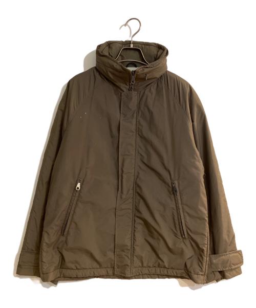 GIORGIO ARMANI GOLF（ジョルジオ アルマーニ ゴルフ）GIORGIO ARMANI GOLF (ジョルジオ アルマーニ ゴルフ) アーカイブ裏フリースサイドジップジャケット ブラウン サイズ:48の古着・服飾アイテム