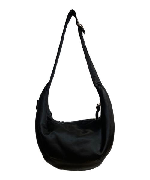 COMME des GARCONS HOMME（コムデギャルソン オム）COMME des GARCONS HOMME (コムデギャルソン オム) 綿ナイロンショルダーバッグ ブラックの古着・服飾アイテム