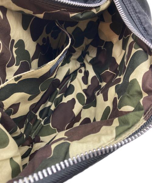 COMME des GARCONS HOMME（コムデギャルソン オム）COMME des GARCONS HOMME (コムデギャルソン オム) 綿ナイロンショルダーバッグ ブラックの古着・服飾アイテム