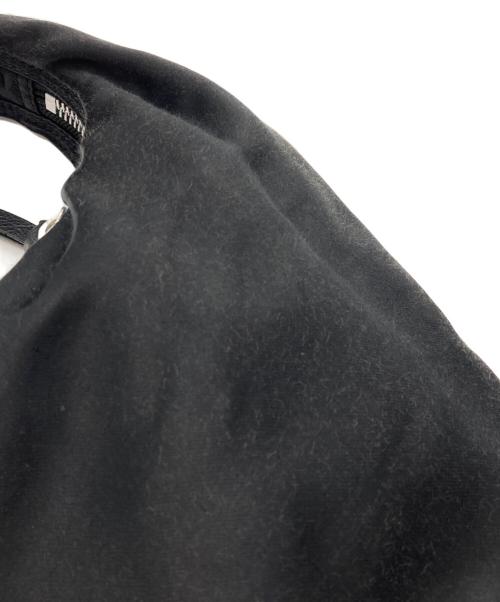 COMME des GARCONS HOMME（コムデギャルソン オム）COMME des GARCONS HOMME (コムデギャルソン オム) 綿ナイロンショルダーバッグ ブラックの古着・服飾アイテム