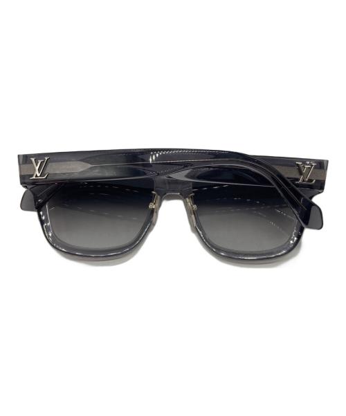 LOUIS VUITTON（ルイ ヴィトン）LOUIS VUITTON (ルイ ヴィトン) LVロゴ スクエア サングラス ブラック サイズ:54□18の古着・服飾アイテム