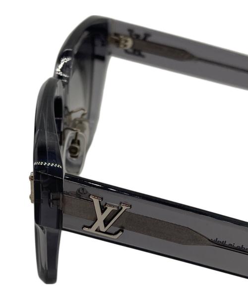 LOUIS VUITTON（ルイ ヴィトン）LOUIS VUITTON (ルイ ヴィトン) LVロゴ スクエア サングラス ブラック サイズ:54□18の古着・服飾アイテム