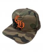 CHROME HEARTSクロムハーツ）の古着「CH BASEBALL CAP CAMO」｜カーキ