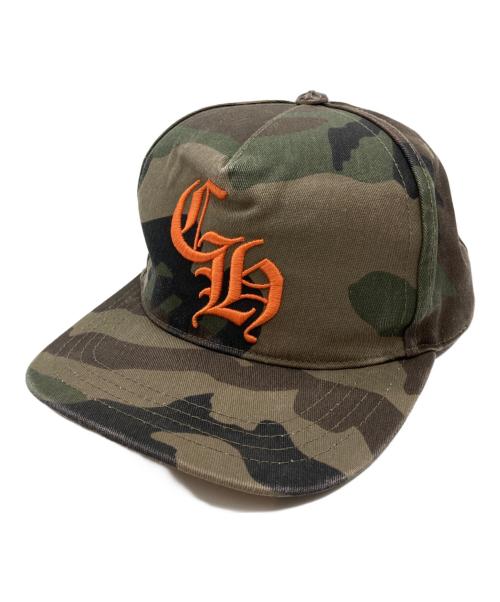 CHROME HEARTS（クロムハーツ）CHROME HEARTS (クロムハーツ) CH BASEBALL CAP CAMO カーキの古着・服飾アイテム