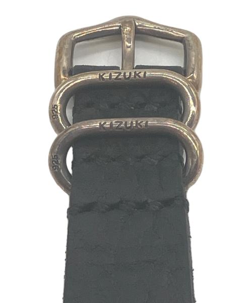 KIZUKI LEATHER SHOP（キズキ レザー ショップ）KIZUKI LEATHER SHOP (キズキ レザー ショップ) 250 STRAP / 腕時計 替えベルト ブラックの古着・服飾アイテム