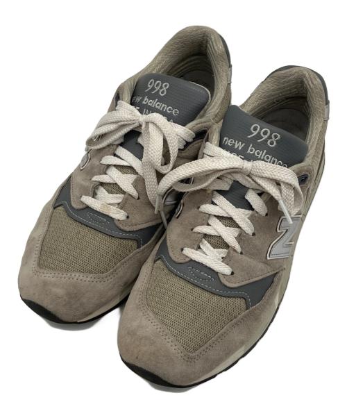 NEW BALANCE（ニューバランス）NEW BALANCE (ニューバランス) ローカットスニーカー ベージュ サイズ:28cmの古着・服飾アイテム