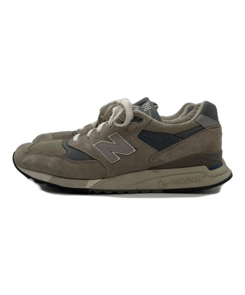 NEW BALANCE（ニューバランス）NEW BALANCE (ニューバランス) ローカットスニーカー ベージュ サイズ:28cmの古着・服飾アイテム