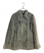 AVIREX×COLLECTION PRIVEE?アヴィレックス×コレクション プリベー）の古着「ラムレザージャケット」｜グレー