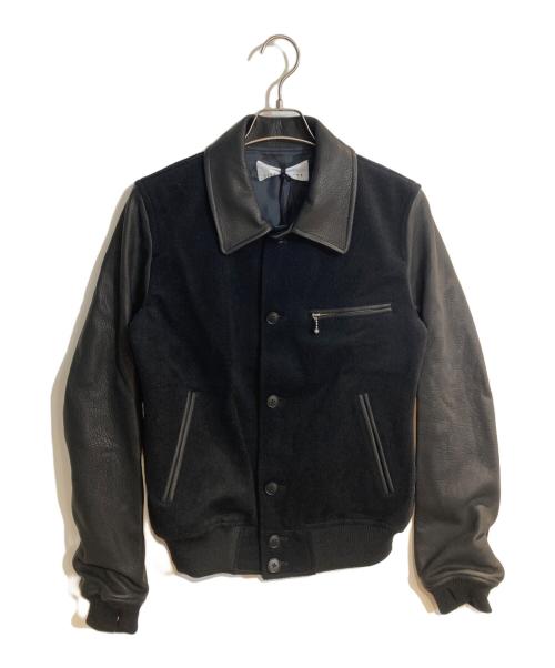 DIET BUTCHER SLIM SKIN（ダイエットブッチャースリムスキン）DIET BUTCHER SLIM SKIN (ダイエットブッチャースリムスキン) Varsity jacket ブラック サイズ:1 未使用品の古着・服飾アイテム