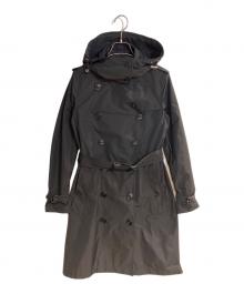 BURBERRY（バーバリー）の古着「デタッチャブルフード トレンチコート」｜ブラック