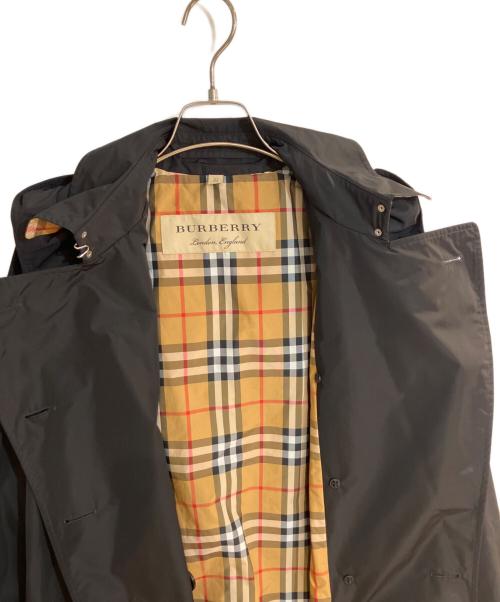 BURBERRY（バーバリー）BURBERRY (バーバリー) デタッチャブルフード トレンチコート ブラック サイズ:36の古着・服飾アイテム