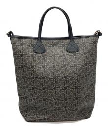 CELINE（セリーヌ）の古着「馬車柄ハンドバッグ」｜ブラック