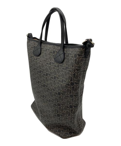 CELINE（セリーヌ）CELINE (セリーヌ) 馬車柄ハンドバッグ ブラックの古着・服飾アイテム