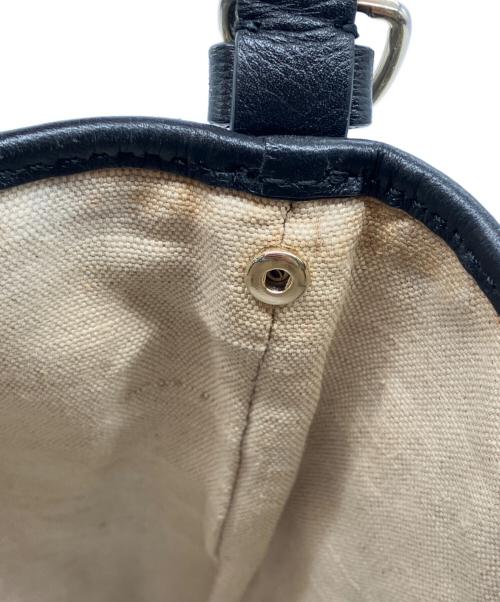 CELINE（セリーヌ）CELINE (セリーヌ) 馬車柄ハンドバッグ ブラックの古着・服飾アイテム