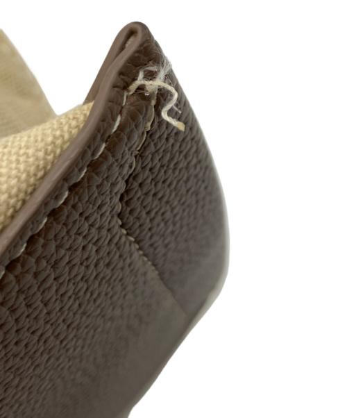 IACUCCI（イアクッチ）IACUCCI (イアクッチ) キャンバスソルベットSハンドバッグ カーキの古着・服飾アイテム