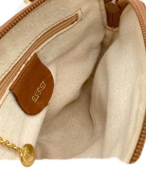 GUCCI（グッチ）GUCCI (グッチ) ミニバンブーハンドバッグ ブラウンの古着・服飾アイテム