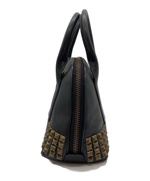 COACH（コーチ）COACH (コーチ) ブリーカースタッズレザーミニサッチェル ブラックの古着・服飾アイテム