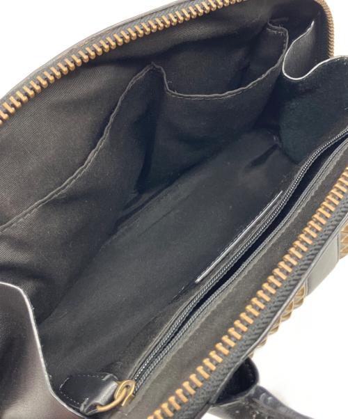 COACH（コーチ）COACH (コーチ) ブリーカースタッズレザーミニサッチェル ブラックの古着・服飾アイテム