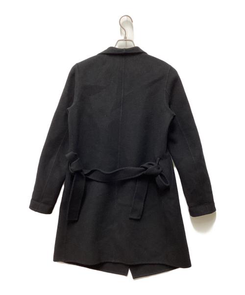 JOSEPH（ジョゼフ）JOSEPH (ジョゼフ) ダブルフェイス カシミヤ混 ハーフコート ブラック サイズ:36の古着・服飾アイテム