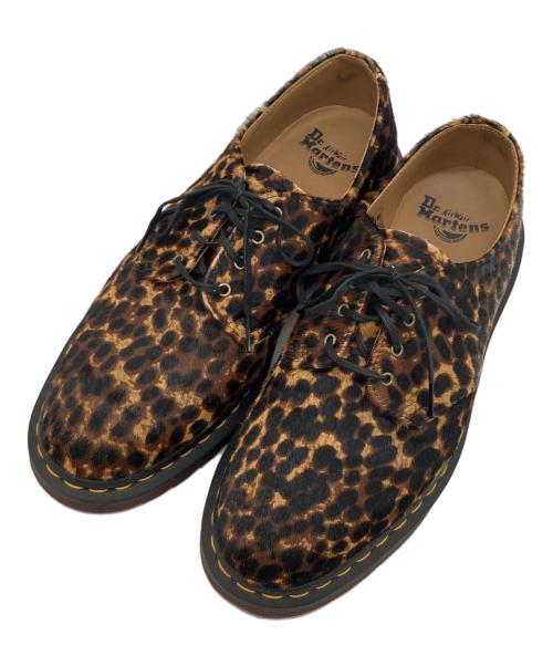 Dr.Martens（ドクターマーチン）Dr.Martens (ドクターマーチン) SMITHS LEOPARD Micro Leopard Hair On/スミス レオパード マイクロ レオパード ヘアー オン ブラウン サイズ:UK8の古着・服飾アイテム
