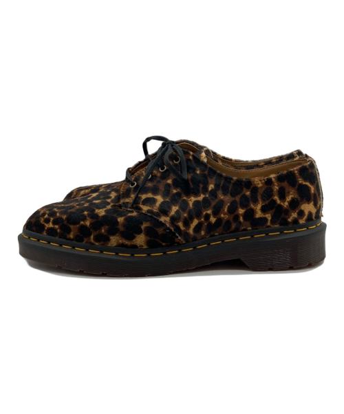 Dr.Martens（ドクターマーチン）Dr.Martens (ドクターマーチン) SMITHS LEOPARD Micro Leopard Hair On/スミス レオパード マイクロ レオパード ヘアー オン ブラウン サイズ:UK8の古着・服飾アイテム