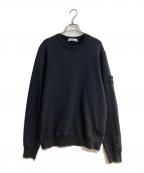 STONE ISLANDストーンアイランド）の古着「クルーネックスウェット」｜ブラック