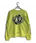 CHROME HEARTS (クロムハーツ) MATTY BOY クルーネックスウェット イエロー サイズ:XL：70000円