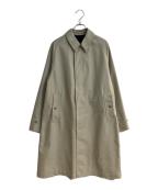 BEAMS PLUSビームスプラス）の古着「テトロンコットンギャバジンバルマカーンコート」｜ベージュ