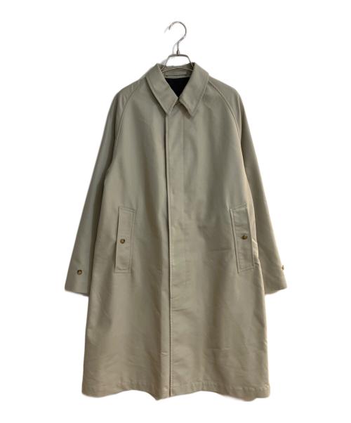 BEAMS PLUS（ビームスプラス）BEAMS PLUS (ビームスプラス) テトロンコットンギャバジンバルマカーンコート ベージュ サイズ:Sの古着・服飾アイテム