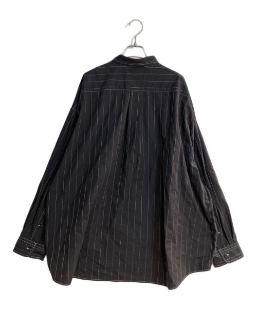 Stripes For Creative（ストライプ フォー クリエイティブ）Stripes For Creative (ストライプ フォー クリエイティブ) STITCHED SFC SHIRT/スティッチド エスエフシー シャツ ブラック サイズ:XLの古着・服飾アイテム