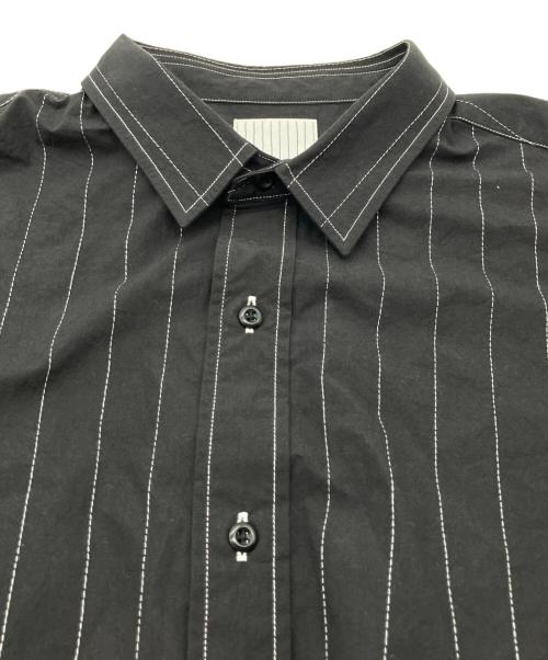 Stripes For Creative（ストライプ フォー クリエイティブ）Stripes For Creative (ストライプ フォー クリエイティブ) STITCHED SFC SHIRT/スティッチド エスエフシー シャツ ブラック サイズ:XLの古着・服飾アイテム