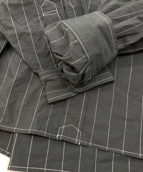 Stripes For Creative（ストライプ フォー クリエイティブ）Stripes For Creative (ストライプ フォー クリエイティブ) STITCHED SFC SHIRT/スティッチド エスエフシー シャツ ブラック サイズ:XLの古着・服飾アイテム