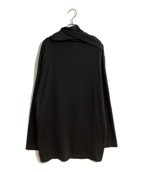 s'yte（サイト）s'yte (サイト) アクリルウールハイネックデザインカットソー ブラック サイズ:3の古着・服飾アイテム