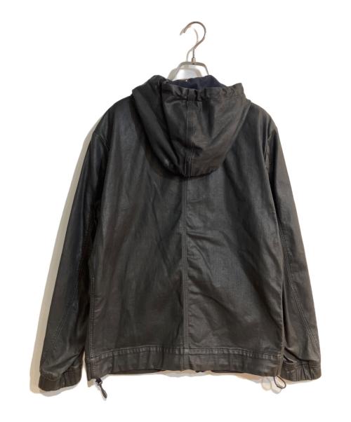 DIESEL（ディーゼル）DIESEL (ディーゼル) J-DANコーティングデニムジップパーカー ブラック サイズ:Sの古着・服飾アイテム