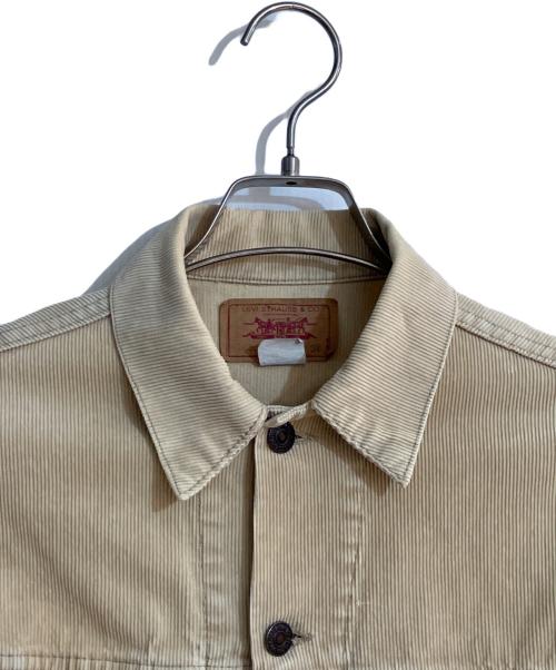 LEVI'S（リーバイス）LEVI'S (リーバイス) コーデュロイトラッカージャケット ベージュ サイズ:36の古着・服飾アイテム