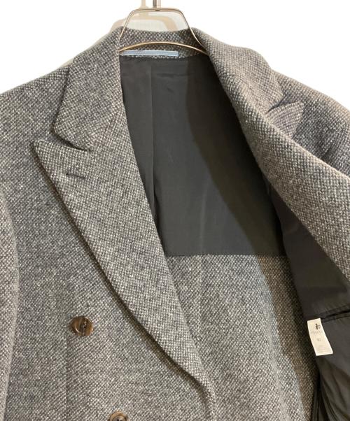 MALO（マーロ）MALO (マーロ) ダブルチェスターコート グレー サイズ:50の古着・服飾アイテム