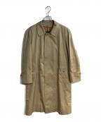 Burberry'sバーバリーズ）の古着「ノヴァチェックライナー付ステンカラーコート」｜ベージュ