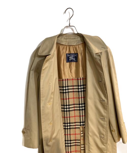 Burberry's（バーバリーズ）Burberry's (バーバリーズ) ノヴァチェックライナー付ステンカラーコート ベージュ サイズ:46の古着・服飾アイテム