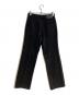 JOHN LAWRENCE SULLIVAN (ジョン ローレンス サリバン) WASHED DENIM SEAM TUCK PANTS/ォッシュド デニム シーム タック パンツ ブラック サイズ:44：7000円