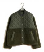 Barbourバブアー）の古着「Wetherby Fleece Jacket/ウェザビーフリースジャケット」｜グリーン