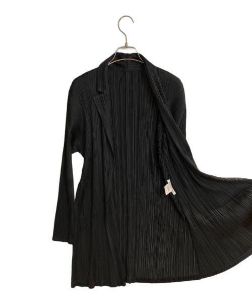 PLEATS PLEASE（プリーツプリーズ）PLEATS PLEASE (プリーツプリーズ) 1Bプリーツジャケット ブラック サイズ:3の古着・服飾アイテム