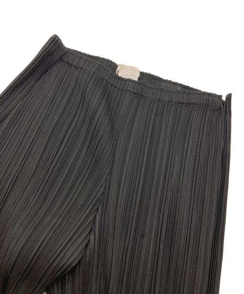 PLEATS PLEASE（プリーツプリーズ）PLEATS PLEASE (プリーツプリーズ) 変形プリーツパンツ ブラック サイズ:1の古着・服飾アイテム