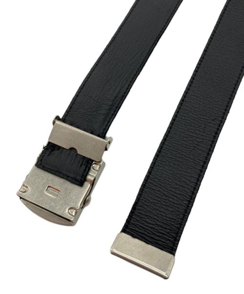 RAGS McCREGOR（ラグス マクレガー）RAGS McCREGOR (ラグス マクレガー) LEATHER GI BELT/レザー ジーアイ ベルト ブラックの古着・服飾アイテム