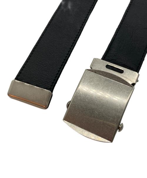 RAGS McCREGOR（ラグス マクレガー）RAGS McCREGOR (ラグス マクレガー) LEATHER GI BELT/レザー ジーアイ ベルト ブラックの古着・服飾アイテム