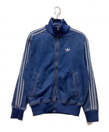 adidas（アディダス）の古着「アディカラー デニム ファイヤーバード トラックトップ」｜ブルー
