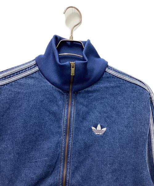 adidas（アディダス）adidas (アディダス) アディカラー デニム ファイヤーバード トラックトップ ブルー サイズ:Sの古着・服飾アイテム