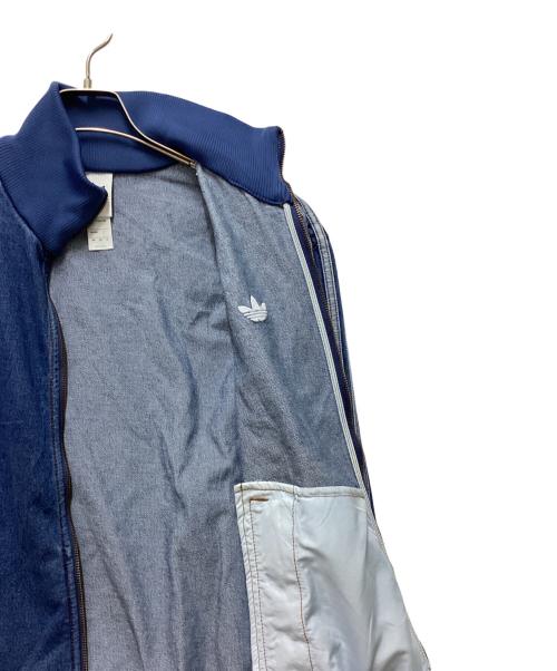 adidas（アディダス）adidas (アディダス) アディカラー デニム ファイヤーバード トラックトップ ブルー サイズ:Sの古着・服飾アイテム